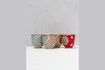 Miniature Set of 4 Bohemian espresso cups 1