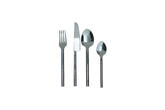 Set of 4 Istanbul hammered cutlery Clipped