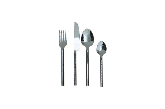 Set of 4 Istanbul hammered cutlery