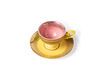 Miniature Set of 4 multicolored porcelain cups Grandma 6