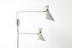 Miniature Shady double wall lamp in grey 1