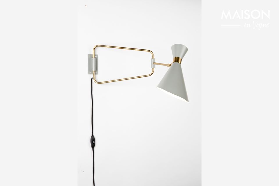 Shady Grey Wall Lamp Zuiver