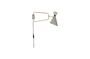 Miniature Shady Grey Wall Lamp Clipped