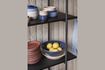 Miniature Shelf in black eucalyptus wood Norm 2