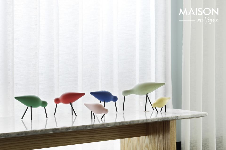 The Icelandic designer Sigurjón Pálsson has created a range of characterful wooden birds