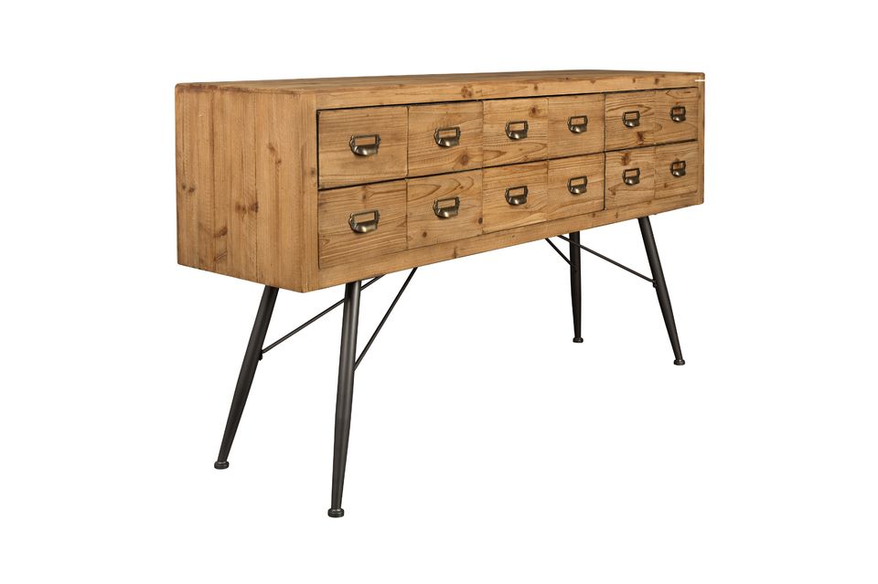 Sideboard Six with wooden drawers - 11