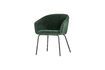 Miniature Sien green velvet chair 2