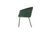 Miniature Sien green velvet chair 3