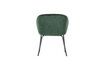 Miniature Sien green velvet chair 4