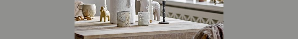 Material Details Siffer white candlestick