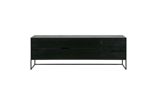 Silas black tv stand Clipped
