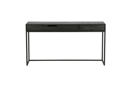 Silas black wooden desk