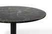Miniature Slab black artificial marble dining table 4