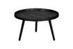 Miniature Small black wood side table Mesa 1