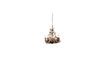 Miniature Small brown metal chandelier Rambouillet 2