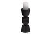 Miniature Small candlestick in black mango wood Midi 4