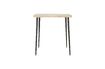 Miniature Small dining table in mango wood Slated 1