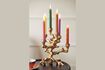 Miniature Small golden aluminum candle holder Apple Tree 2