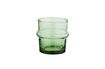 Miniature Small green glass water glass Beldi 1