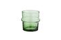 Miniature Small green glass water glass Beldi Clipped