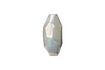 Miniature Small white glass vase Luster 1