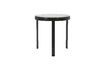Miniature Smoke black metal side table 1