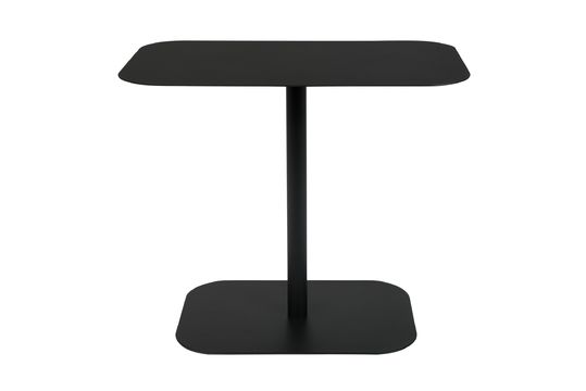 Snow black Side table Clipped