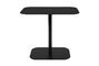 Miniature Snow black Side table Clipped