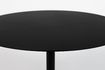 Miniature Snow Round Black Side Table M 3