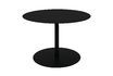 Miniature Snow Round Black Side Table M 4