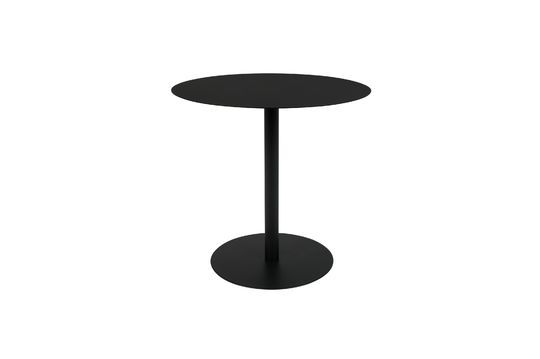 Snow Round black Side table S Clipped