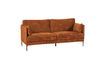 Miniature Sofa 2 seats in marrib velvet Moven Fox 1