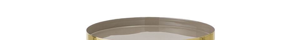 Material Details Sola aluminium coffee table