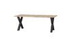 Miniature Solid oak table Tablo beige 3