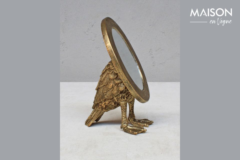 Sorbiers Oval mirror with webbed feet Chehoma