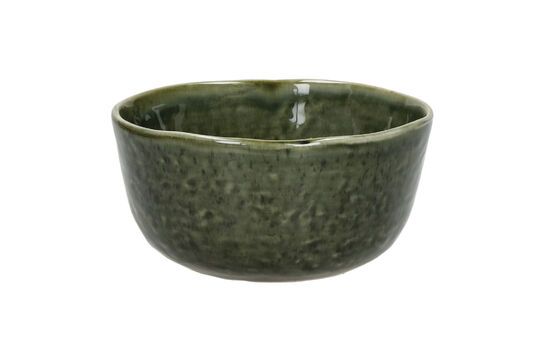Spiro dark green stoneware cereal bowl