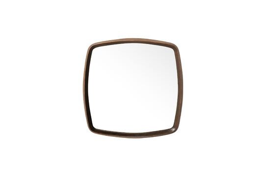 Square copper metal mirror Rétro