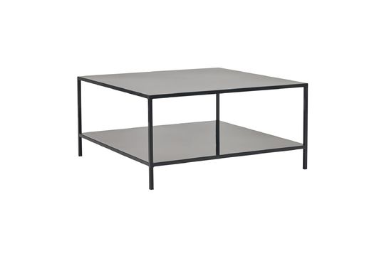 Square steel coffee table Fari Clipped