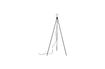 Miniature Stackle Floor Lamp Base with 3 Levels 1