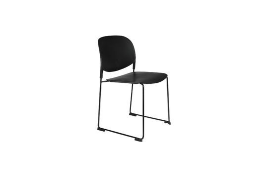 Stacks Black Chair Clipped