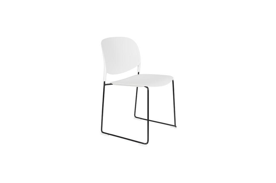 Stacks Chair White White Label