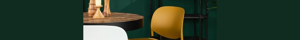 Material Details Stacks Ochre Chair