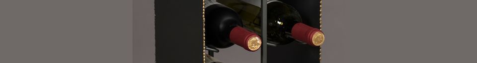 Material Details Stalwart wine rack