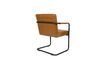 Miniature Stitched armchair in cognac 15