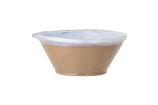 Stoneware bowl Evora Clipped
