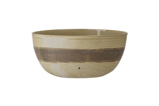 Stoneware bowl Solange Clipped