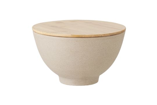 Stoneware bowl with lid Lee Clipped