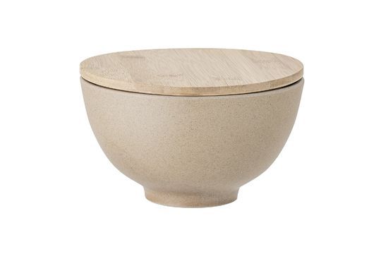 Stoneware Bowl with Lid Lee Clipped