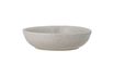 Miniature Stoneware grey serving bowl Taupe 1