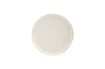 Miniature Stoneware plate grey-white Pion 1